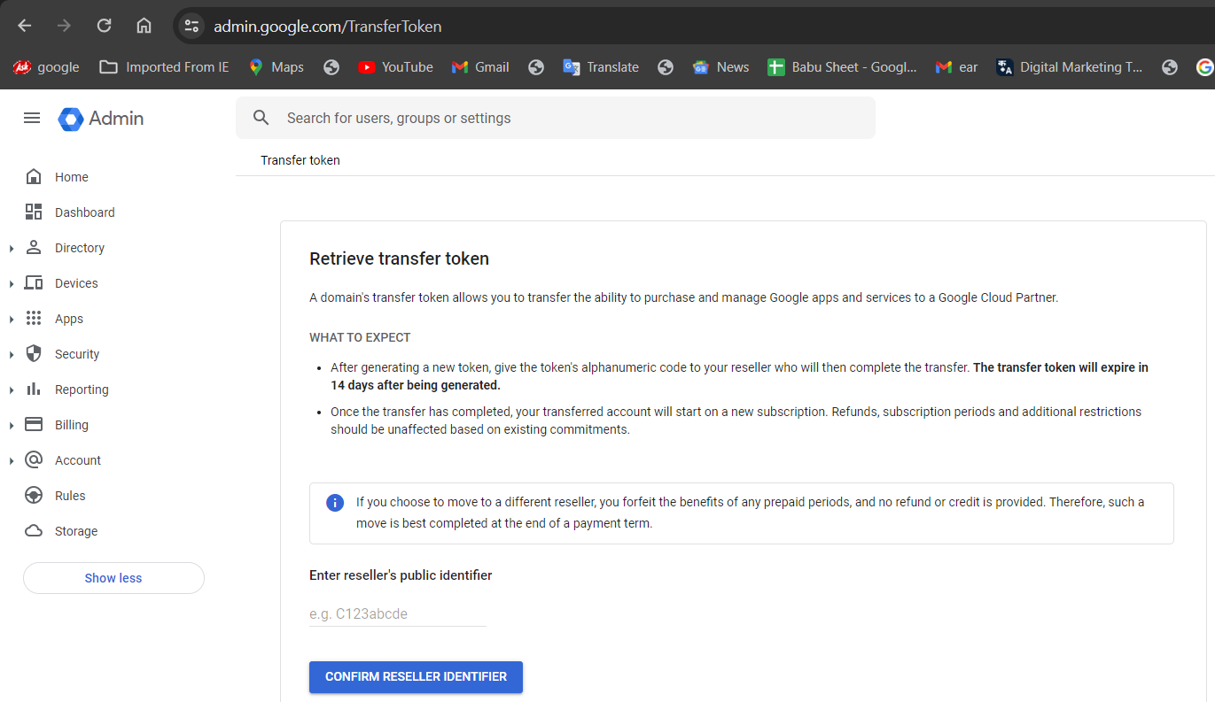 Google Workspace Reseller Partner